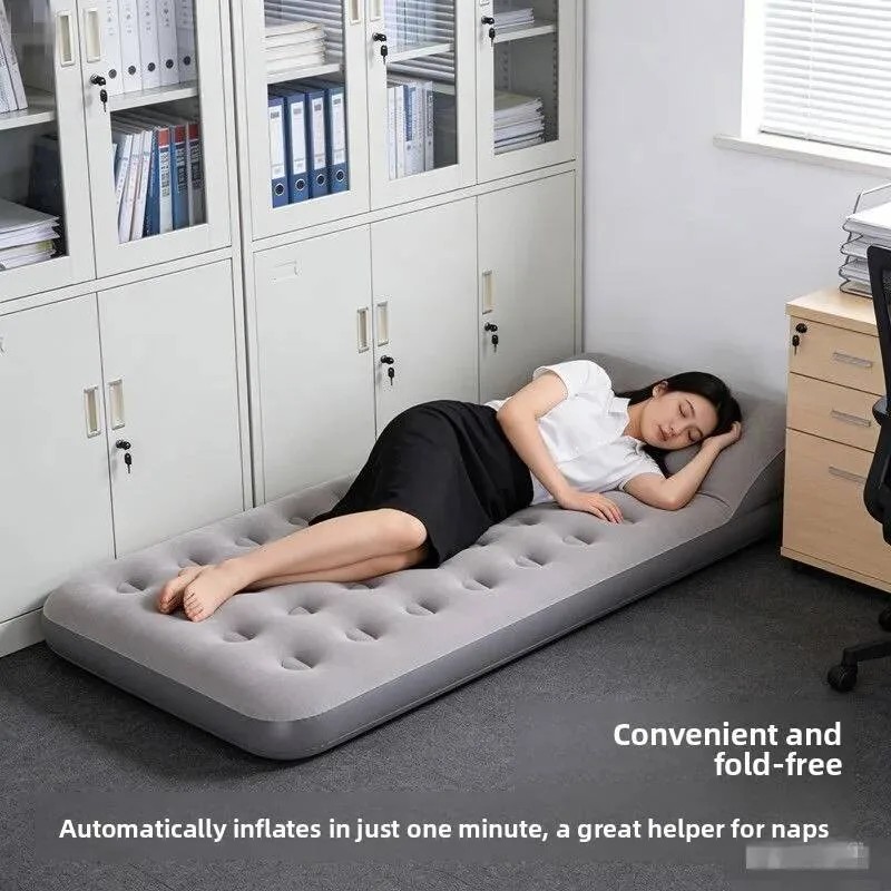 Camping Cot Foldable - Materasso gonfiabile pieghevole singolo di alta
