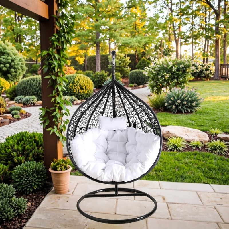 Garden Swing Chair - Sedia Pieghevole Personalizzata 2026 in Ferro,