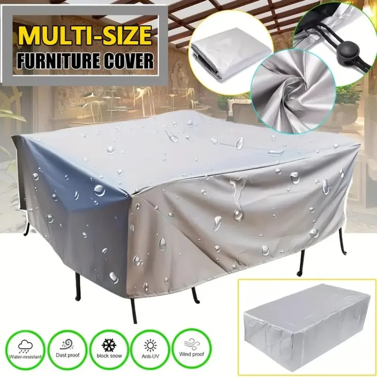 Coperture per Mobili da Giardi - Outdoor Furniture Cover Waterproof recensione e prezzo
