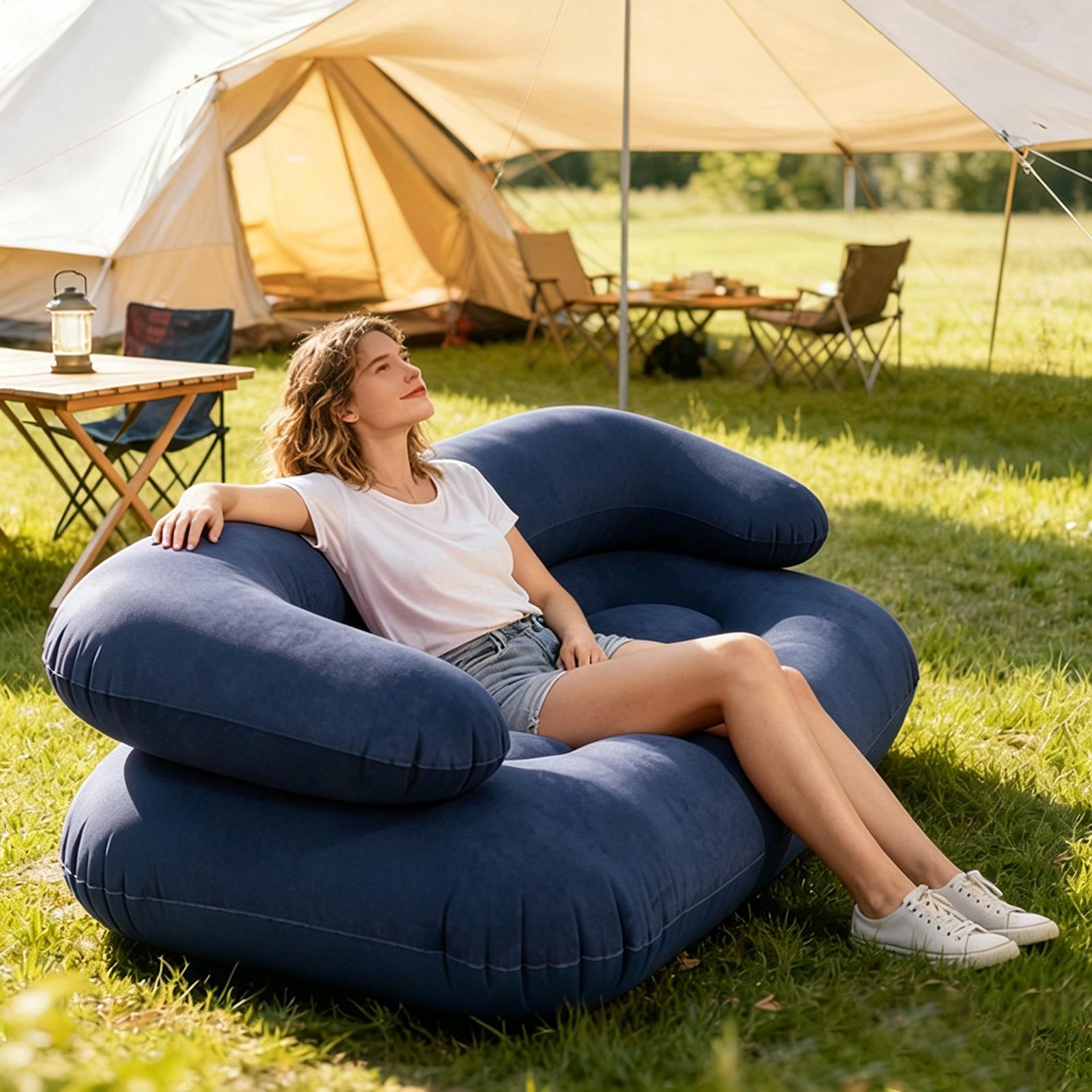 Divano Gonfiabile Doppio a Due - Outdoor Furniture Sales recensione e prezzo