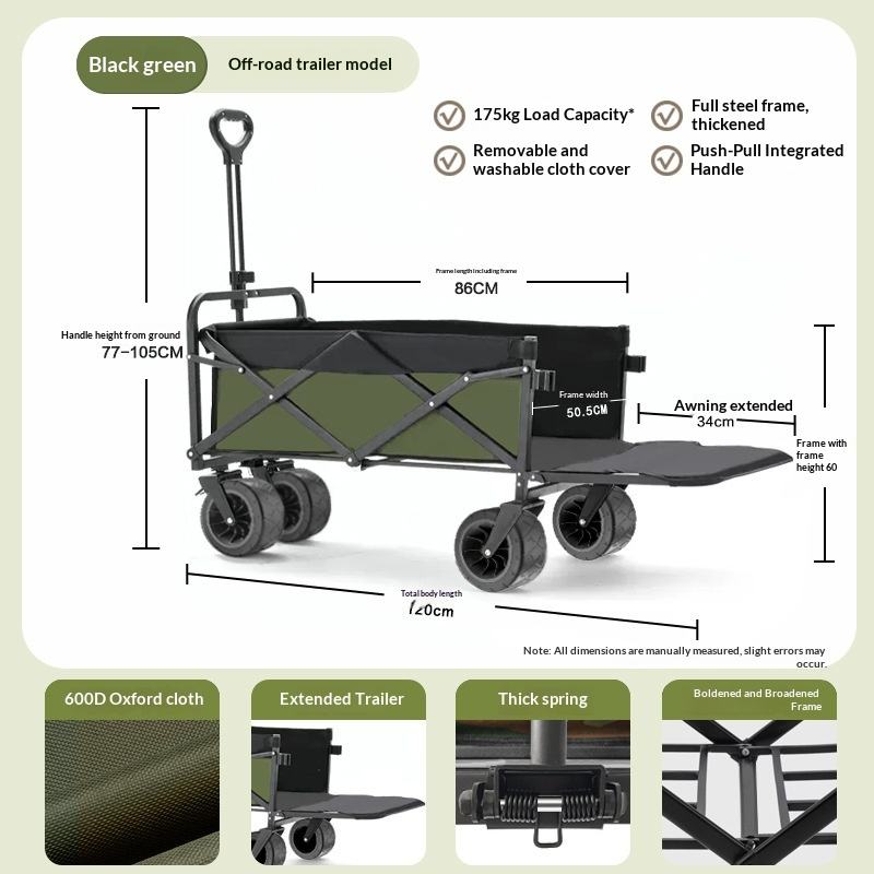 Carrello Pieghevole a Quattro  - Outdoor Furniture Sales recensione e prezzo