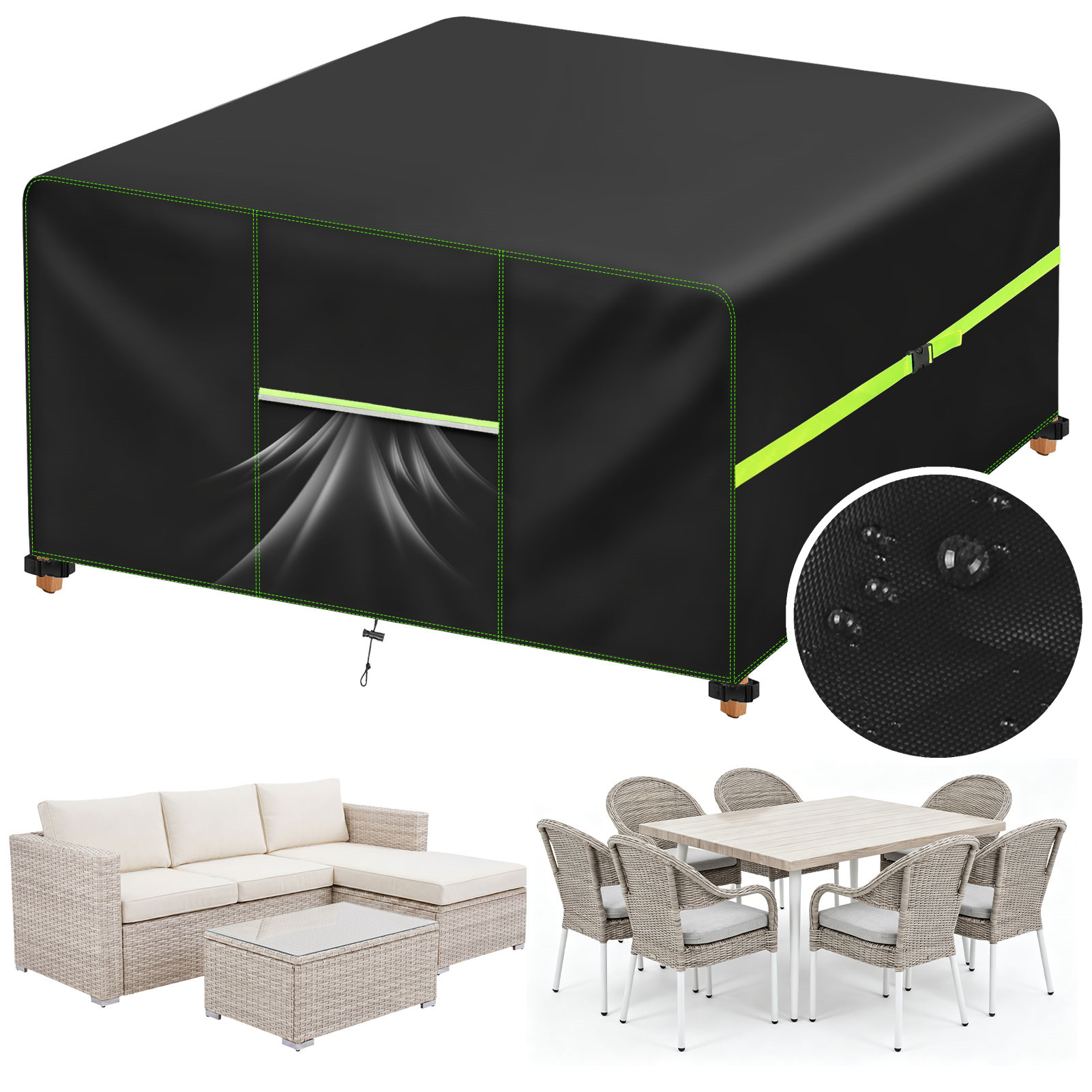 Copertura per Mobili da Giardi - Outdoor Furniture Table And Chairs recensione e prezzo