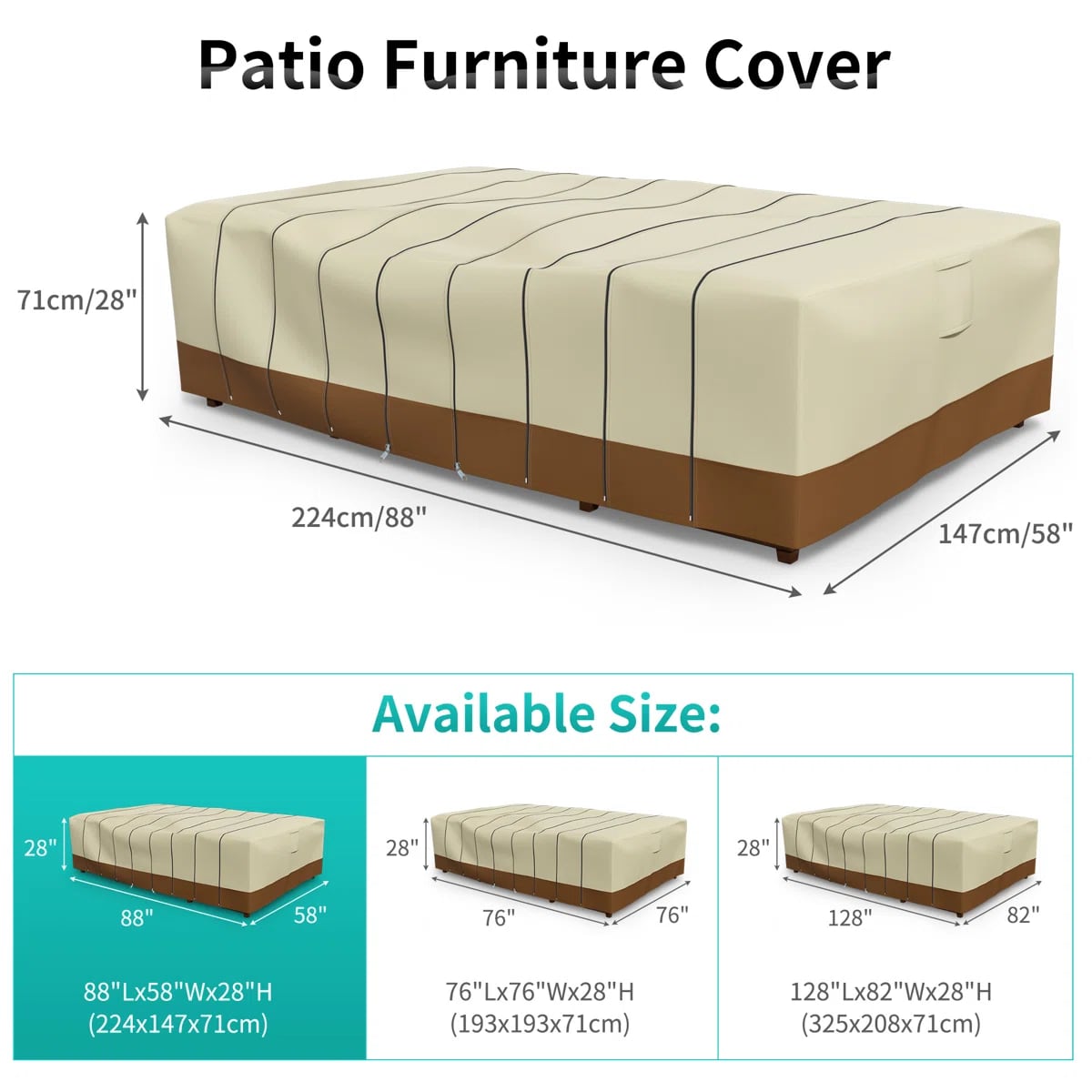 Copertura impermeabile per div - Outdoor Furniture Cover Waterproof recensione e prezzo