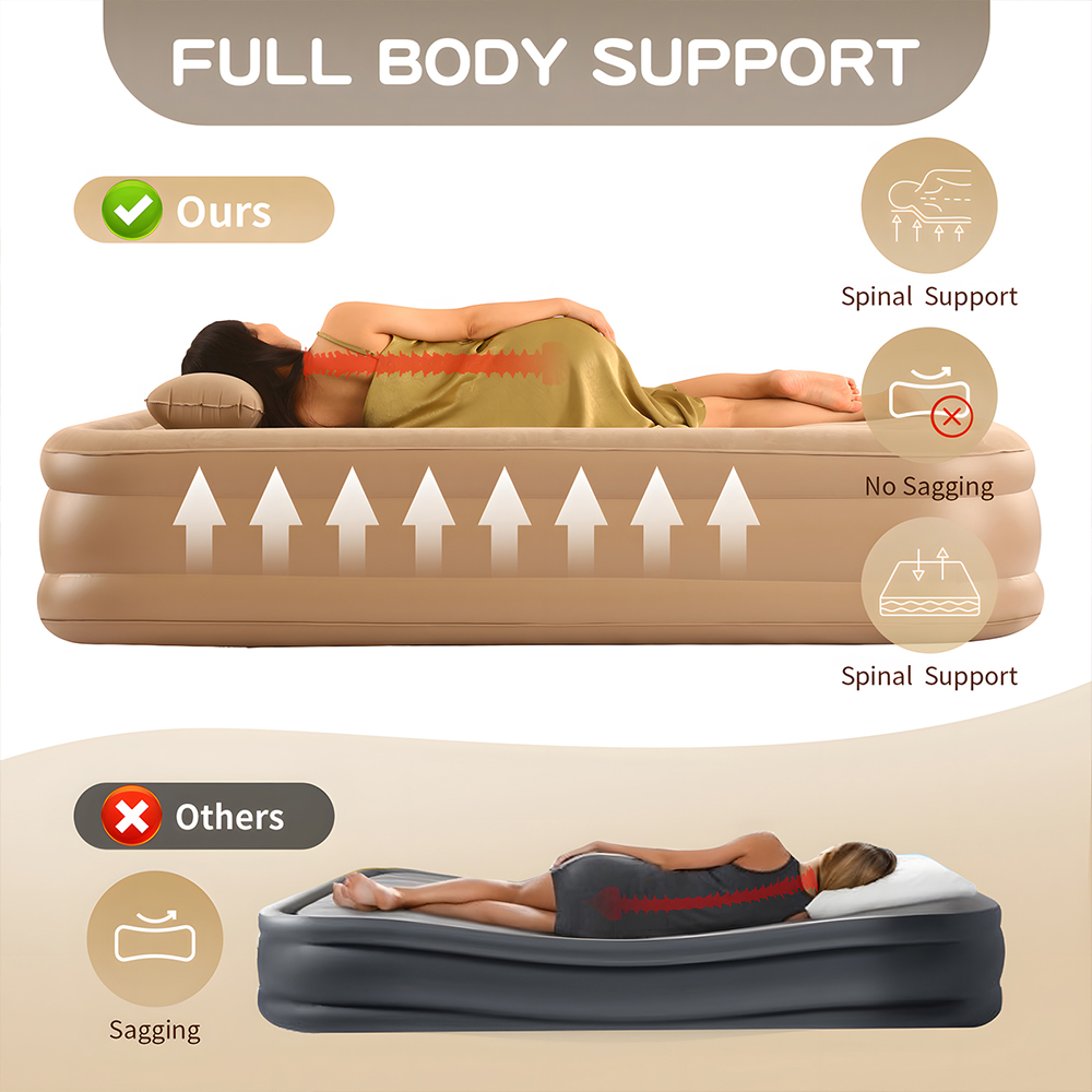 Materasso ad aria Queen con po - Outdoor Furniture Sales recensione e prezzo