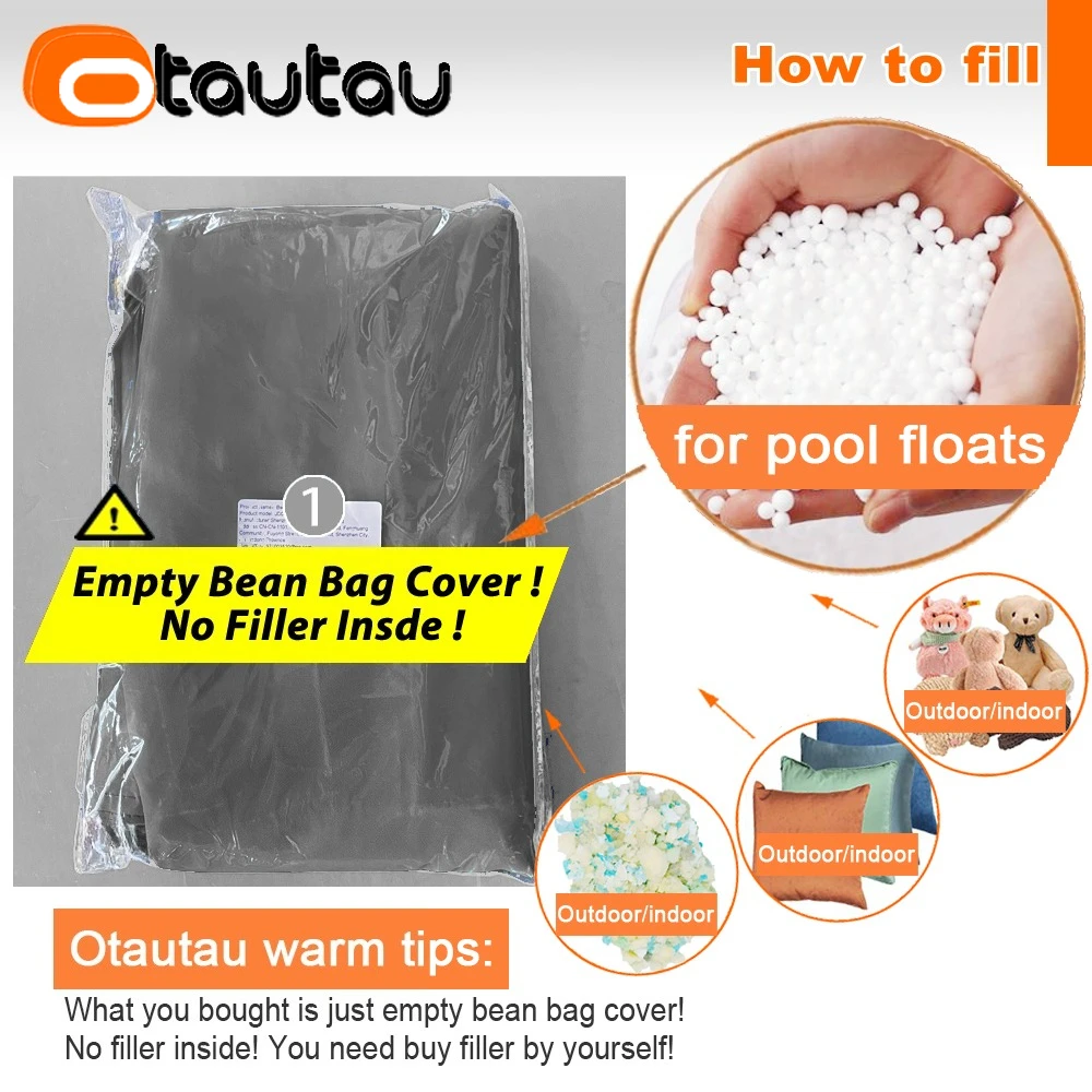 OTAUTAU Copertura per Pouf da  - Outdoor Daybed Furniture recensione e prezzo