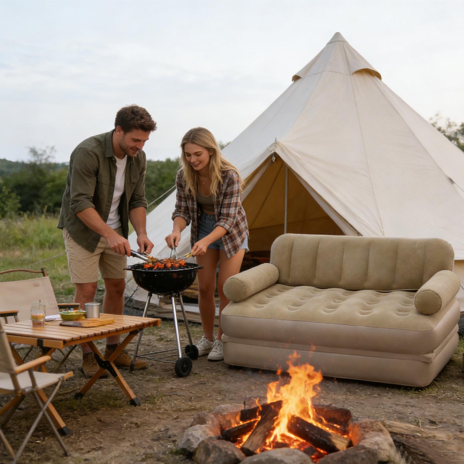 Divano gonfiabile con pompa ad - Outdoor Daybed Furniture recensione e prezzo