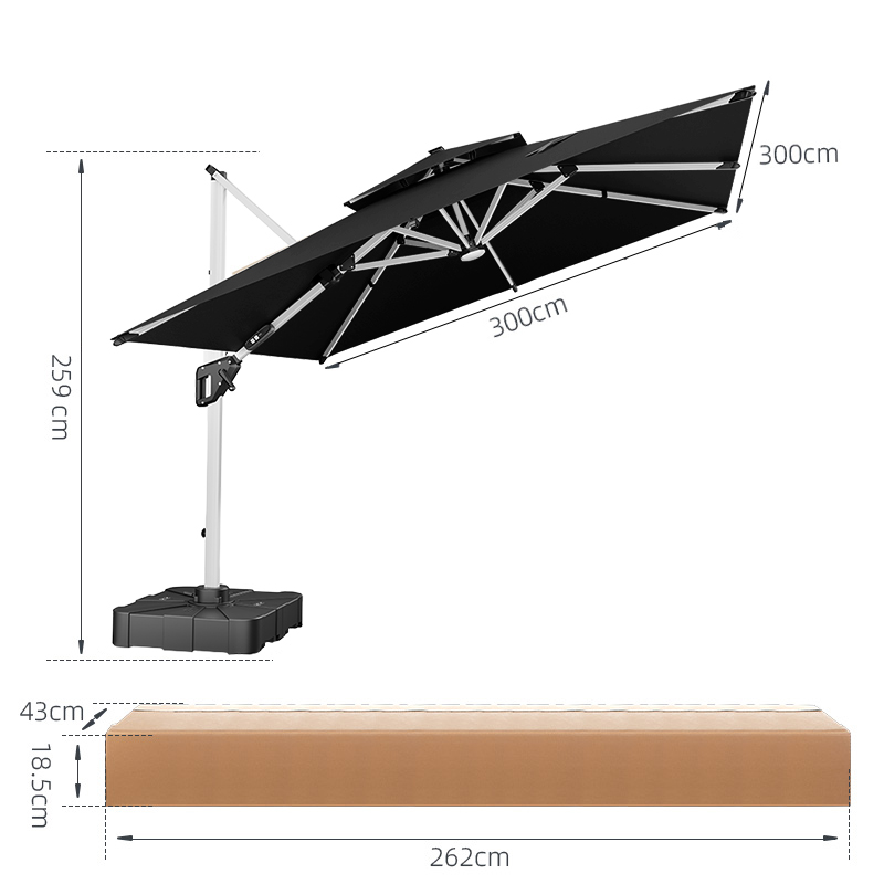 Fornitore di ombrelloni a LED  - Outdoor Furniture Supplier recensione e prezzo