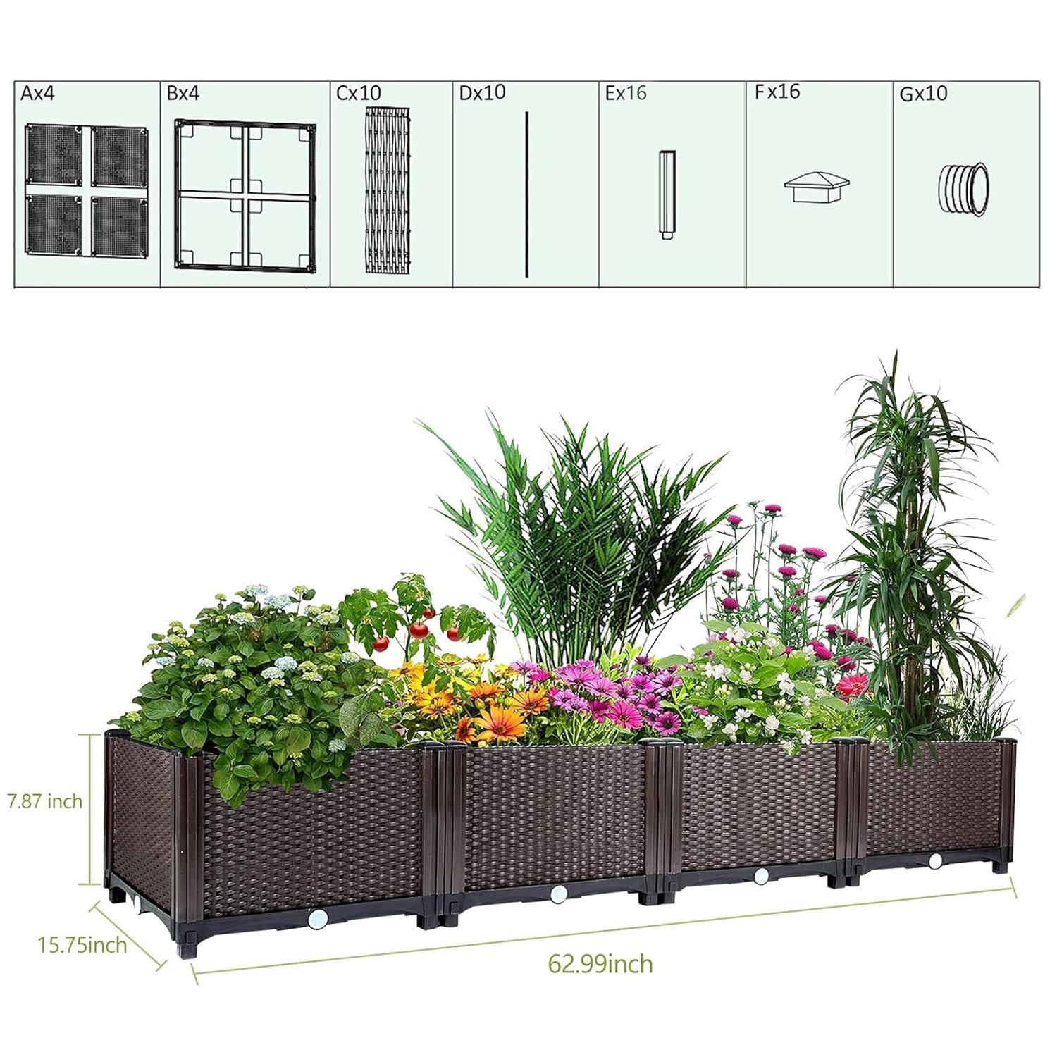 Fioriera Rialzata Autoirrigant - Outdoor Daybed Furniture recensione e prezzo